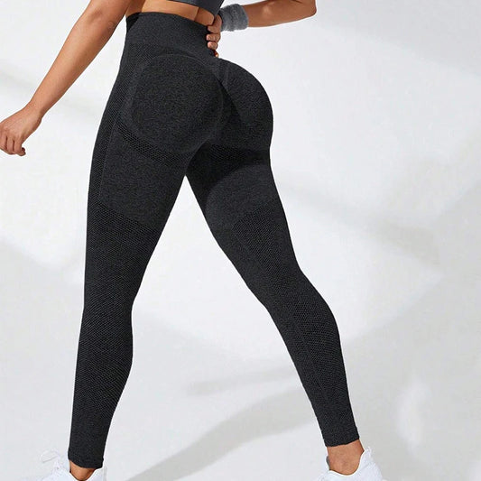 "Ultimate Fit Seamless Leggings: Sculpted Butt Lift, High Waist, and Perfect for Yoga, Fitness, and Running!"